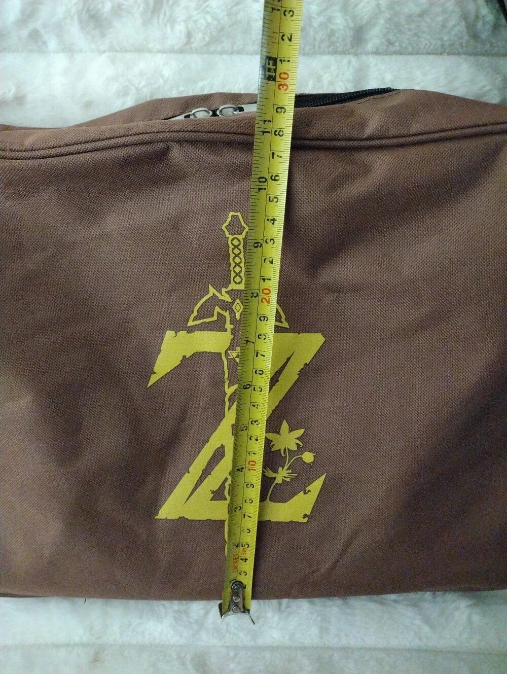 Like New Men's Zelda Canvas Bookbag With Adjustable Straps